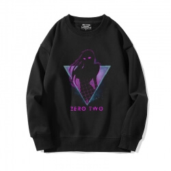 Darling Trong The Franxx Tops Crew Cổ Sweatshirts