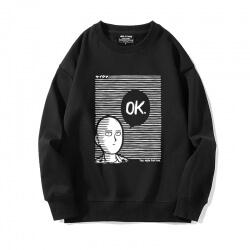 One Punch Man Sweatshirts Vintage Anime personlig hættetrøje