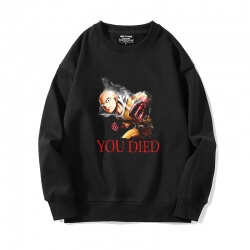 Sweatshirt noir anime japonais One Punch Man Sweater