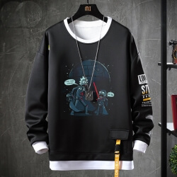 Rick ve Morty Sweatshirt XXL Ceket