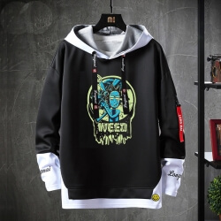 Kaliteli Sweatshirt Rick ve Morty Ceket