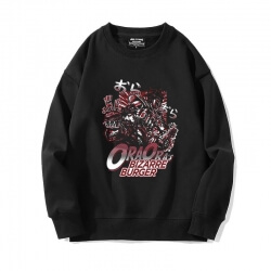 Crewneck Kujo Jotaro Kazak Vintage Anime JoJo's Tuhaf Macera Sweatshirt