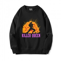 Anime JoJo's Tuhaf Macera Kazak Crew Boyun Sweatshirt