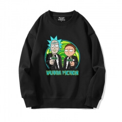 Mürettebat Boyun Ceket Rick ve Morty Sweatshirt