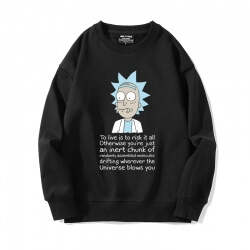 Rick ve Morty Sweatshirt Sıcak Konu Tops