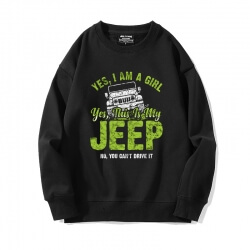 Crewneck Jeep Wrangler Jacket Car Sweatshirt