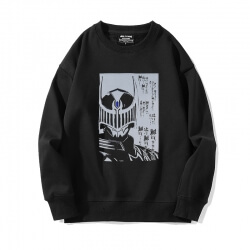 Vintage Anime Maskeli Rider Ceket Siyah Sweatshirt