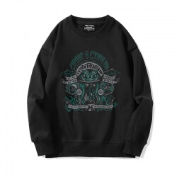 Cthulhu Mythos Hoodie Crew Neck Necronomicon Sweatshirt