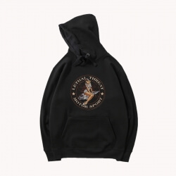 Black Spark plug Jacket Car Hoodie