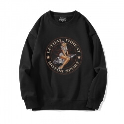 Car Sweatshirts Crew Neck Spark plug Coat