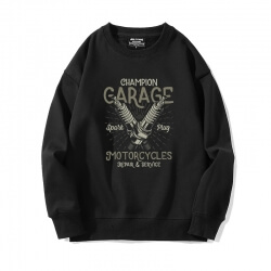 Car Tops Black Spark plug Sweatshirts