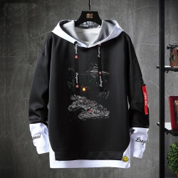 Star Wars Kazak Fake İki Parçalı Sweatshirt