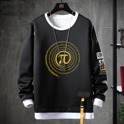 Hot Topic PI Sweater Geek Mathematics Sweatshirts