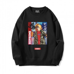 Sıcak Konu Anime Naruto Kazak Siyah Sweatshirt