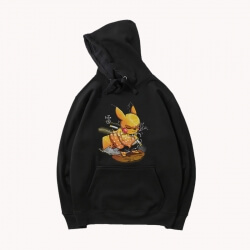 Cappotto Pokemon Con cappuccio Black Demon Slayer Coat