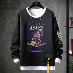 Calitate Kujo Jotaro Hoodie Hot Topic Anime JoJo's Bizarre Adventure Sweatshirt