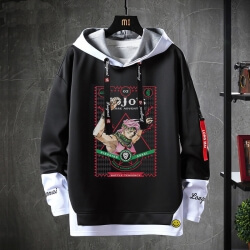 Kalite Kujo Jotaro Coat Sıcak Konu Anime JoJo's Tuhaf Macera Sweatshirt