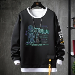 Cthulhu Mythos Sweatshirts Black Necronomicon Sweater