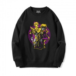 เสื้อสเวตเตอร์ Kujo Jotaro คุณภาพร้อนแรงอะนิเมะ JoJo เสื้อกันหนาว