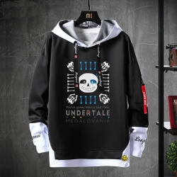 Undertale Hoodie Cool Sinir Bozucu Köpek Kafatası Sweatshirt