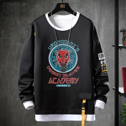 Demon Slayer Sweatshirt Anime Áo khoác đen