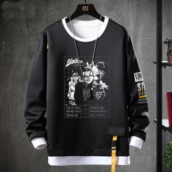 Chất lượng Jacket Hot Topic Anime JoJo's Bizarre Adventure Sweatshirt