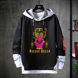 JoJo's Bizarre Adventure Sweatshirt Anime Black Hoodie