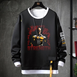 Subiect fierbinte Anime One Punch Man Pulover Cool Sweatshirt