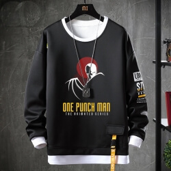 Fake Two-Piece Sweatshirt Hot Topic Anime One Punch Man Coat