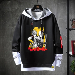 Chủ đề nóng Tops Nhật Bản Anime One Punch Man Sweatshirts