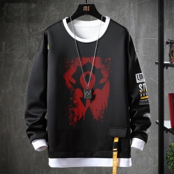 WOW World Of Warcraft tops faux sweatshirts deux pièces