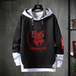 Blizzard WOW Ceket Fake İki Parçalı Sweatshirt