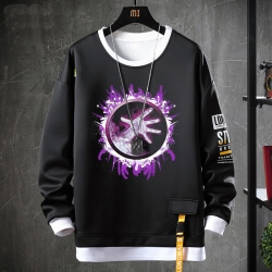 World Warcraft Coat Faux sweat-shirts deux pièces