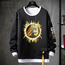 Sahte İki Parçalı Sweatshirt WOW World Of Warcraft Tops