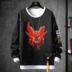 Moletom de warcraft Preto Hoodie