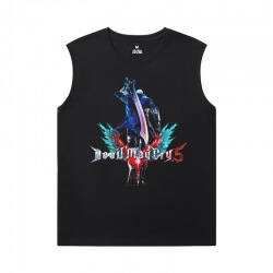 Devil May Cry Cheap Sleeveless T Shirts Quality Nero Tees