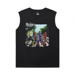 เสื้อยืดคอลูกเรือผู้หญิงมหัศจรรย์ The Avengers The Heroes Tees