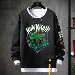 DOTA 2 Sweatshirt Blizzard Oyunu Siyah Ceket