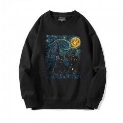 Sweat-shirt starry sky sweatshirts de qualité célèbre hoodie de peinture