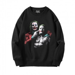 Batman Joker Sweatshirts Áo khoác đen