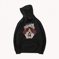 One Piece Hætteklædte Jakke Vintage Anime Hot Emne Luffy Hoodie