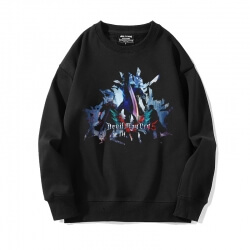 Devil May Cry Sweatshirts Crew Neck Nero Sweater