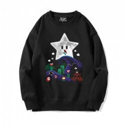 Mario Sweater Crew Neck Sweatshirts