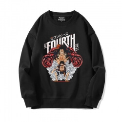 Hot Topic Luffy Pulover Vintage Anime One Piece Sweetshirts