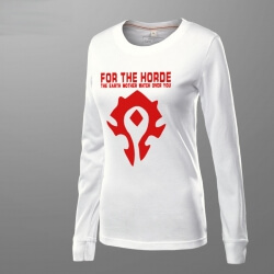 World of Warcraft para a t-shirt da Horda para mulheres