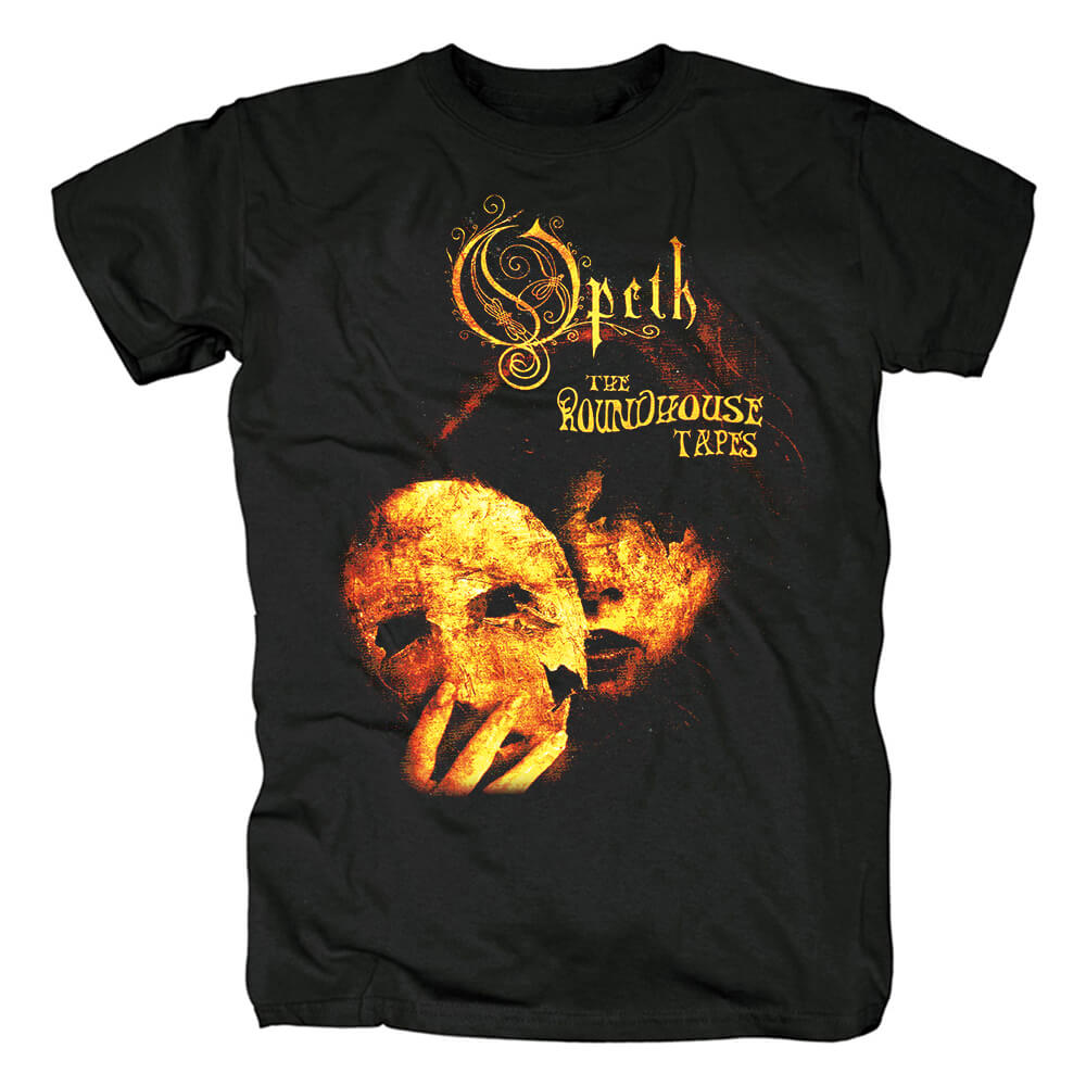 Sweden Opeth Band T-Shirt Black Metal Shirts