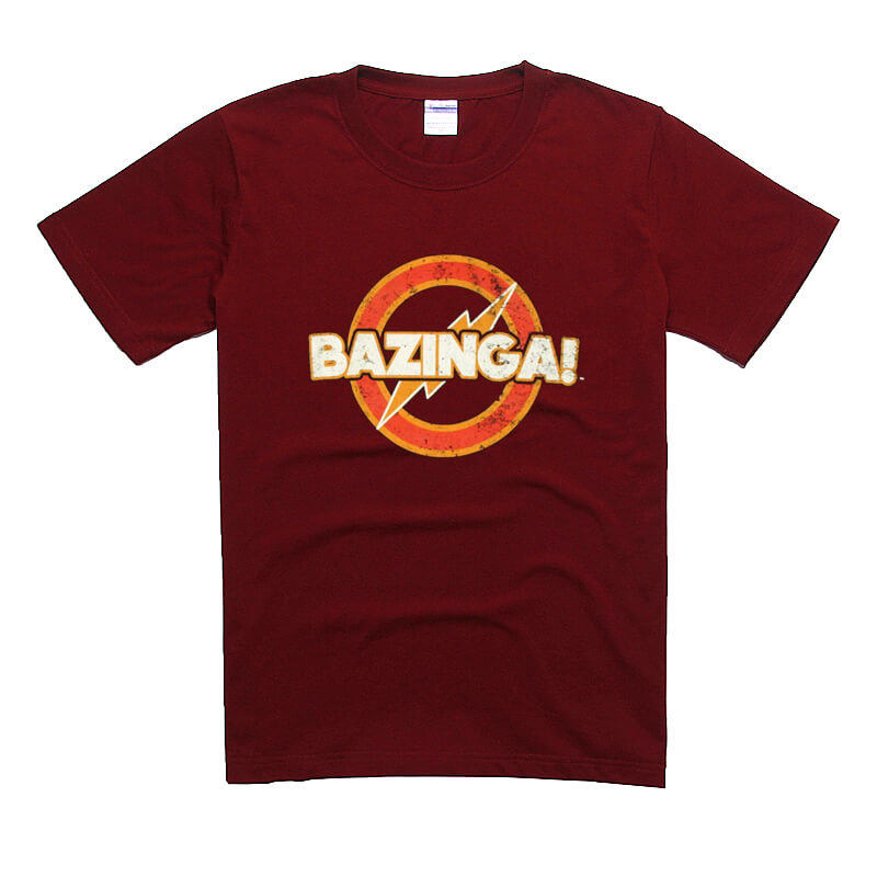 TBBT Sheldon The Flash Bazinga T-shirt | WISHINY