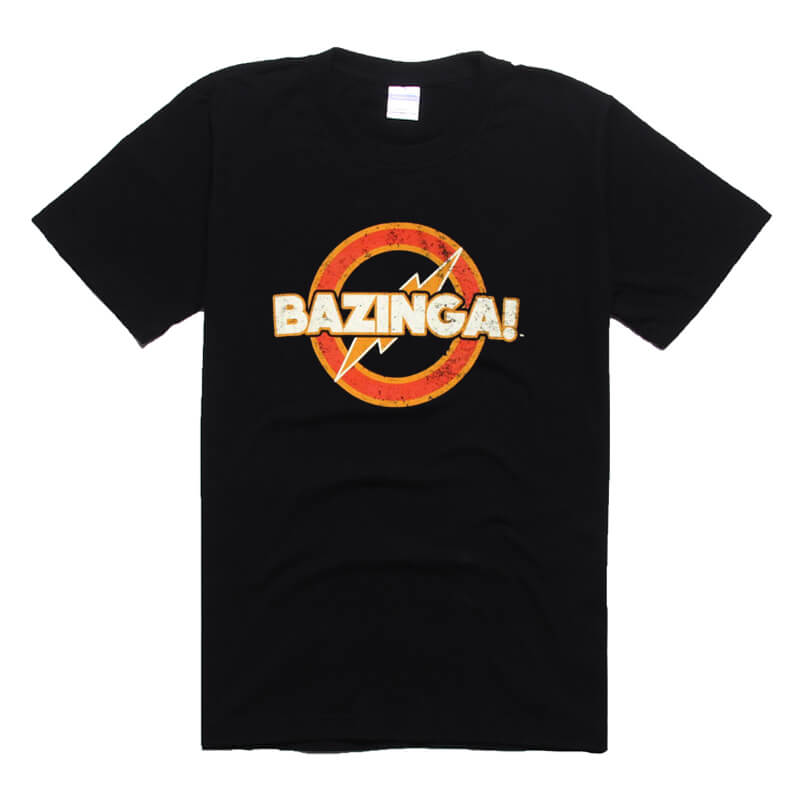 TBBT Sheldon The Flash Bazinga T-shirt | WISHINY