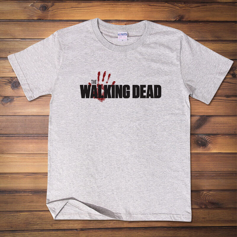 perrito heroína izquierda Camiseta Team Negan Camiseta Walking Dead White | WISHINY