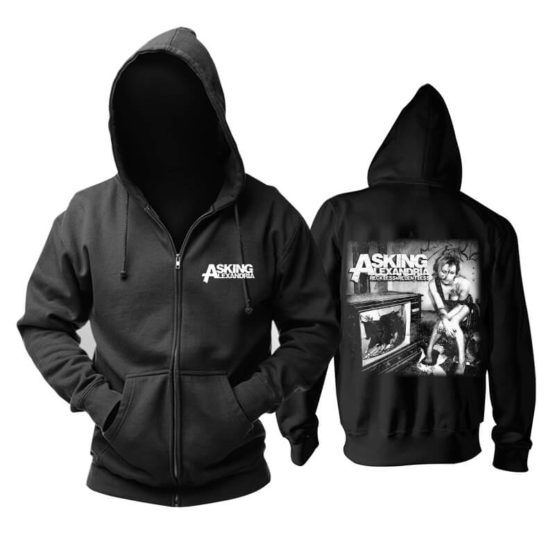 Unique Asking Alexandria Hooded Sweatshirtsイギリスハードロック